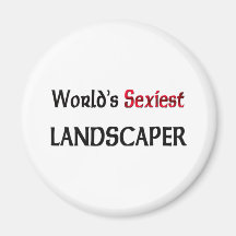 World's Sexiest Landscaper Magnets