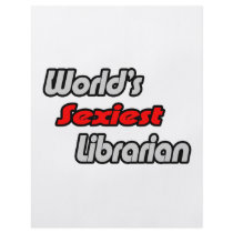 World's Sexiest Librarian flyers