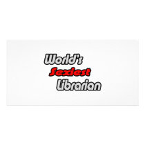 World's Sexiest Librarian photo cards