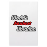 World's Sexiest Librarian Custom Stationery