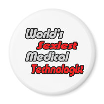 World's Sexiest Medical Technologist Fridge Magnets