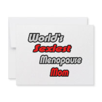 World's Sexiest Menopause Mom invitations