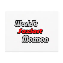 World's Sexiest Mormon postcards