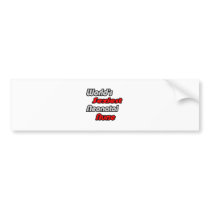 World's Sexiest Neonatal Nurse bumper stickers