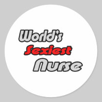 World's Sexiest Nurse Stickers