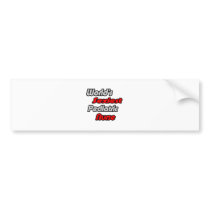 World's Sexiest Pediatric Nurse bumper stickers