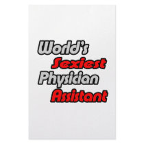 World's Sexiest Physician Assistant Custom Stationery