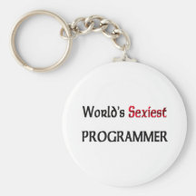 World's Sexiest Programmer Key Chains