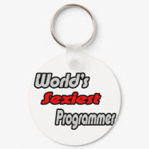 World's Sexiest Programmer keychains