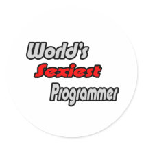 World's Sexiest Programmer stickers by Programmer_Shirts World's Sexiest Programmer stickers