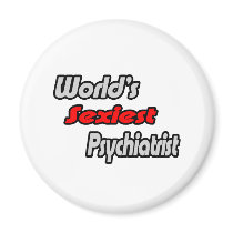 World's Sexiest Psychiatrist Refrigerator Magnets