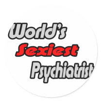 World's Sexiest Psychiatrist stickers