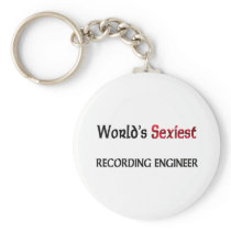 World's Sexiest Recording Engineer Keychains