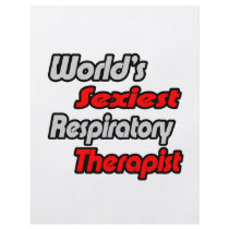 World's Sexiest Respiratory Therapist Flyer Design