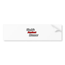 World's Sexiest Runner Bumper Sticker