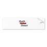 World's Sexiest Runner Bumper Sticker