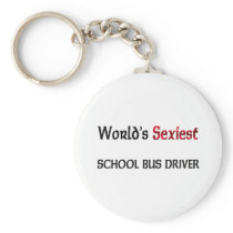 World's Sexiest School Bus Driver Key Chain