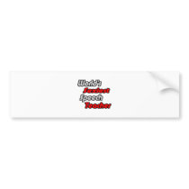 World's Sexiest Speech Teacher bumper stickers