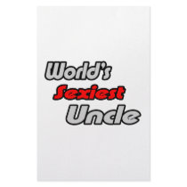 World's Sexiest Uncle stationery