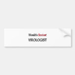 World's Sexiest Virologist Bumper Sticker