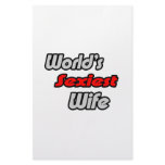 World's Sexiest Wife Stationery