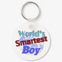 World's Smartest Boy keychains by DonnaGrayson World's Smartest Boy keychains