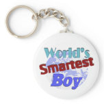 World's Smartest Boy Key Chain