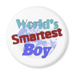 World's Smartest Boy magnets