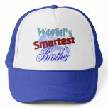 World's Smartest Brother hats