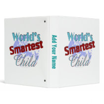 Worlds Smartest Child binders