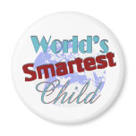 World's Smartest Child magnets
