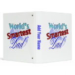 Worlds Smartest Dad binders