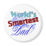 World's Smartest Dad magnets