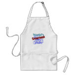 World's Smartest Father aprons