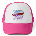 Worlds Smartest Female hats