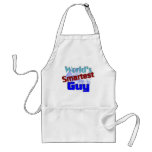 World's Smartest Guy aprons