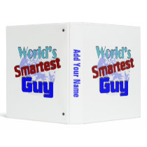Worlds Smartest Guy binders