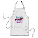worlds smartest sister aprons