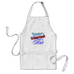 Worlds Smartest Son aprons