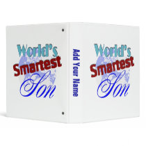 Worlds Smartest Son binders