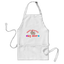 World's Sweetest Big Sister Aprons