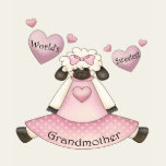 World's Sweetest Grandmother Mothers Day Gifts T Shirt