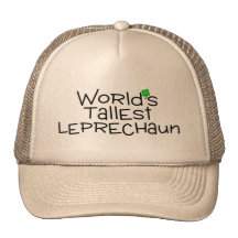 Worlds Tallest Leprechaun Trucker Hat