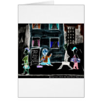World's Unfunniest Cartoon On Funny Gifts & Tees cards by beardiethor123 World's Unfunniest Cartoon On Funny Gifts & Tees cards