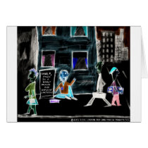 World's Unfunniest Cartoon On Funny Gifts & Tees cards by beardiethor123 World's Unfunniest Cartoon On Funny Gifts & Tees cards