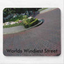 Worlds Windiest Street mousepads by xmtxmx Worlds Windiest Street mousepads