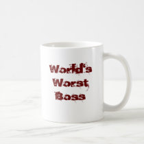 World's Worst Boss mugs