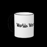Worlds Worst Boss Mug mugs