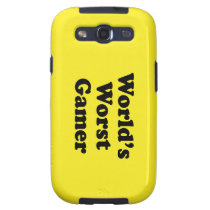 World's Worst Gamer Galaxy S3 Case