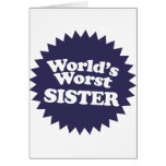 World's Worst Sis cards